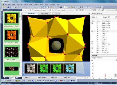 Screen shot of Diamond pre-beta version 4